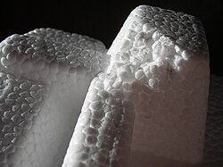 Expanded polystyrene foam ("Thermocol")