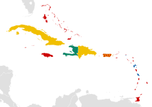 Official Languages - Caribbean.svg