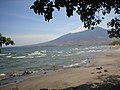 Playa Santo Domingo. The Maderas volcano in the background.