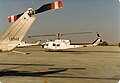 Canadian CH-135 Twin Hueys serving with the Multinational Force and Observers Sinai, Egypt 1989