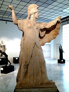 Athena, tablinum, Villa of the Papyri, Herculaneum