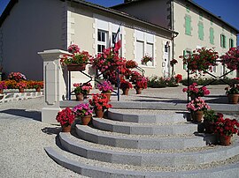 Town hall and school