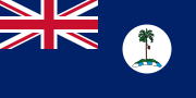 Flag of Crown Colony of Penang from 1952 to 1957