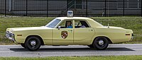 1972 Dodge Polara 4-door sedan police car