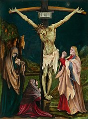 The Small Crucifixion (1511-1520) by Mathis Grünewald, National Gallery of Art, Washington, D.C.