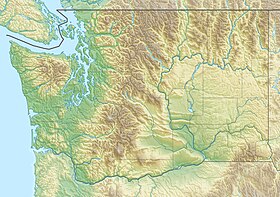 Map showing the location of McMicken Island Marine State Park