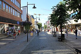 The walking street at Hamar (Gågata)