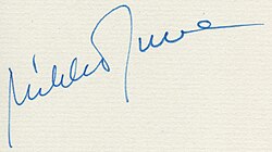 Mikko Juva's signature
