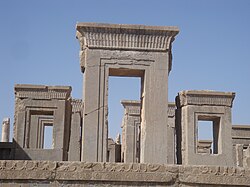 Tachara is the most intact building of Persepolis today.