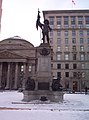 Maisonneuve Monument at the Place d'Armes