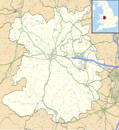 Jackfield is located in Shropshire