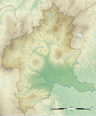 Mount Asama is located in Gunma Prefecture