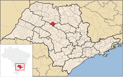 Location in São Paulo state