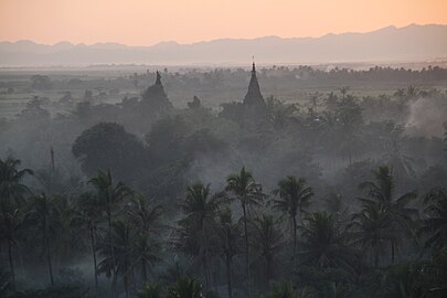 Skyline of Mrauk U