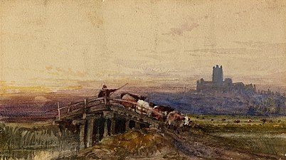 Ely Cathedral (undated), Norfolk Museums Collections