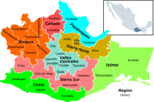 Oaxaco regions - Cañada to the north