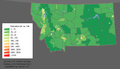 Image 52Montana population density map (from Montana)