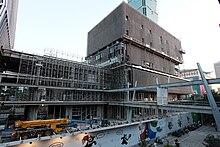 Taipei Nan Shan Plaza construction site 20170715b.jpg