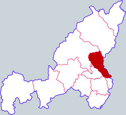 Jia County in Yulin