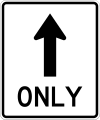 Ahead only (no turns)