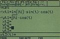 Parametric equation of heart curve on TI-89 graphing calculator