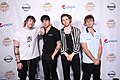 Image 153Typical late 2010s fashion of Australian band 5 Seconds of Summer in 2018 (from 2010s in fashion)