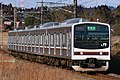 Set Y6 (former Keiyo Line set) on the Utsunomiya Line in February 2022