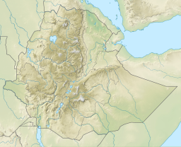 Location of Lake Abaya in Ethiopia.