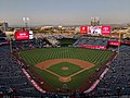 A photograph of a baseball diamond