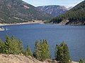 Image 32Quake Lake was created by a landslide during the 1959 Hebgen Lake earthquake. (from Montana)