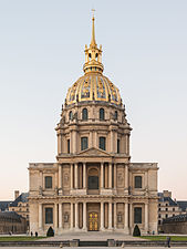 Dôme des Invalides, Paris, by Jules Hardouin-Mansart, 1677-1706[186]