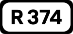 R374 road shield}}