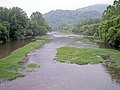 The Greenbrier River in Marlinton