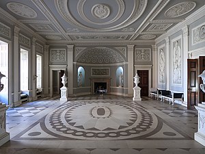 The Hall, Osterley Park, London, by Robert Adam, 1767[215]