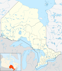 Nakina is located in Ontario