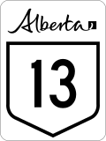 Highway 13 marker