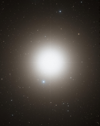 Optical image of Arcturus (DSS2 / MAST / STScI / NASA)
