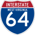 Interstate 64 marker