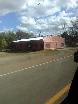 Abandoned commercial building in 2017