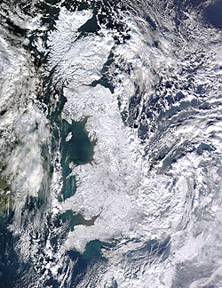 Great Britain snowed under