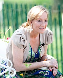 Rowling at the White House in April 2010