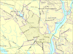 Census Bureau map of the CDP