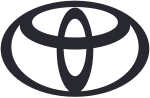 Toyota Motor Europe logo consisting of two perpendicular ovals inside a larger oval forming the shape of a ‘T’ for Toyota.