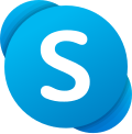Logo of Skype (2019–present)