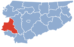 Location within the voivodeship