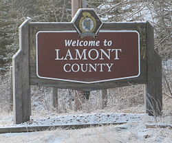 Welcome sign