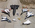 The Dryden Flight Research Center's fleet of aircraft in 1997