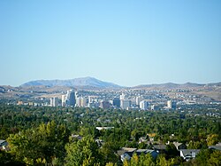 Reno skyline