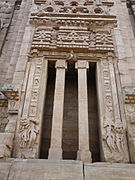 One of the four entrances of the Teli ka Mandir, built by the Pratihara emperor Mihira Bhoja.[197]