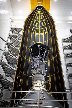 PSP encapsulated in fairing.